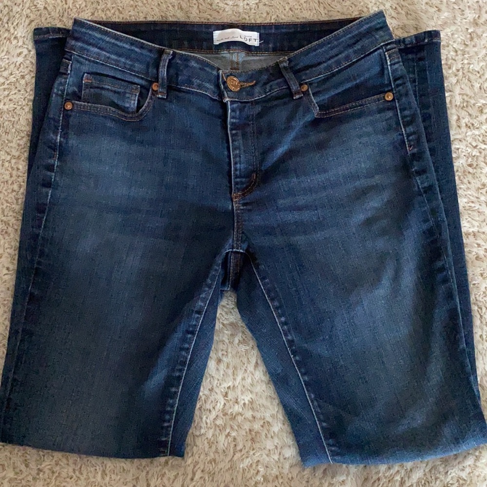 Ann Taylor LOFT blue jeans in size 28 - Picture 9 of 11